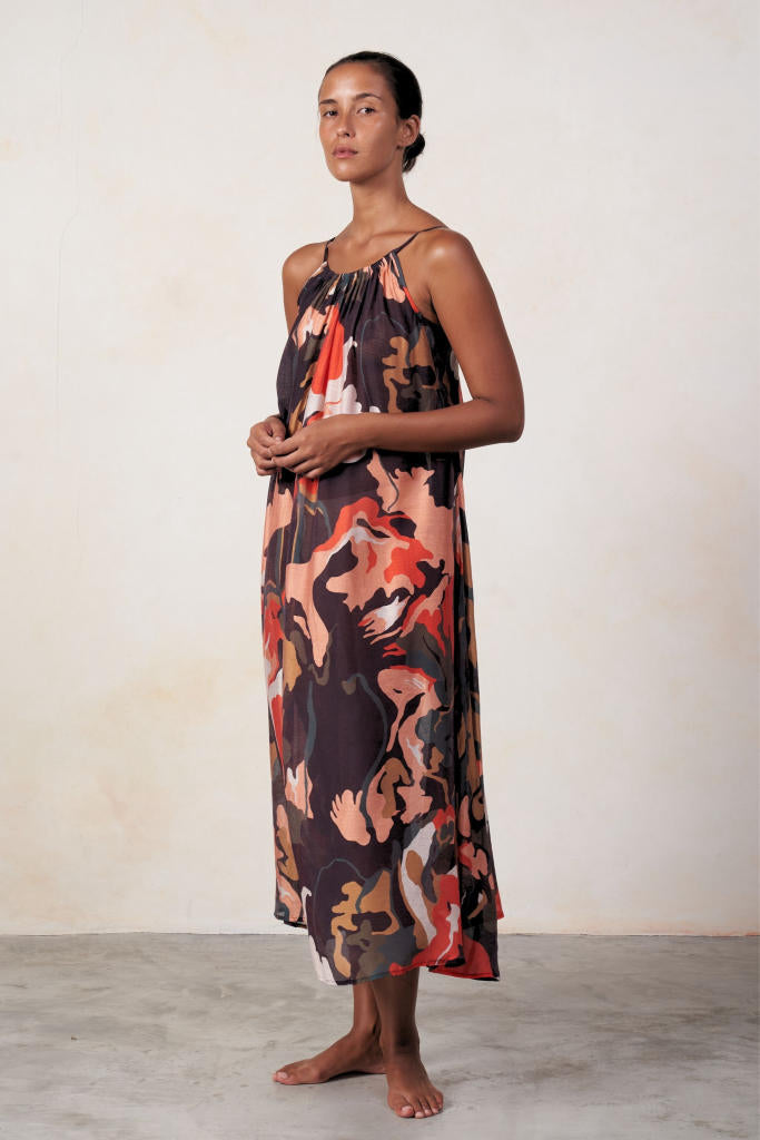 Kaia maxi dress coverup