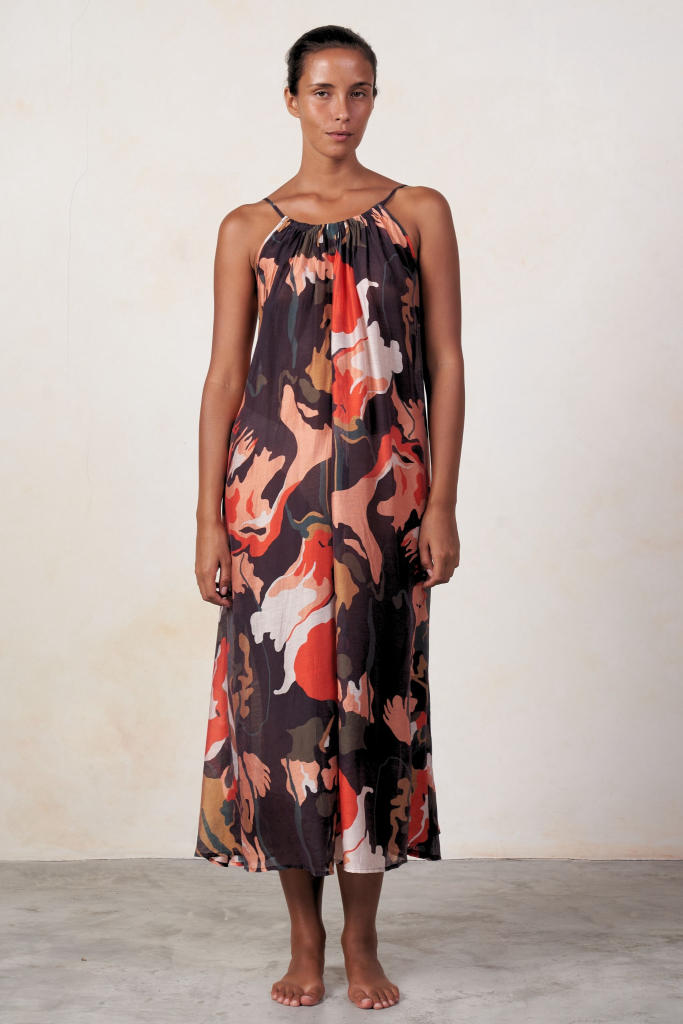 Kaia maxi dress coverup