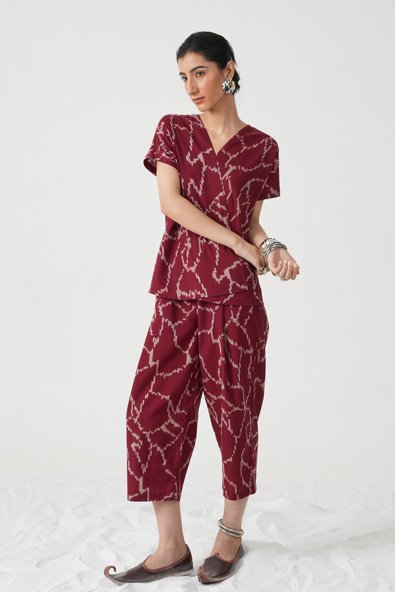 Kasuri Handwoven Ikat Pants