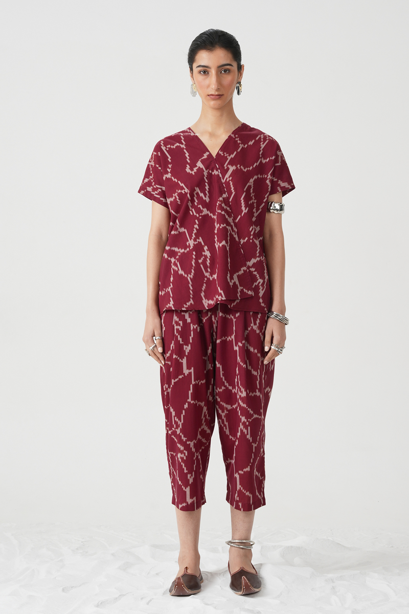 Kasuri Handwoven Ikat Pants