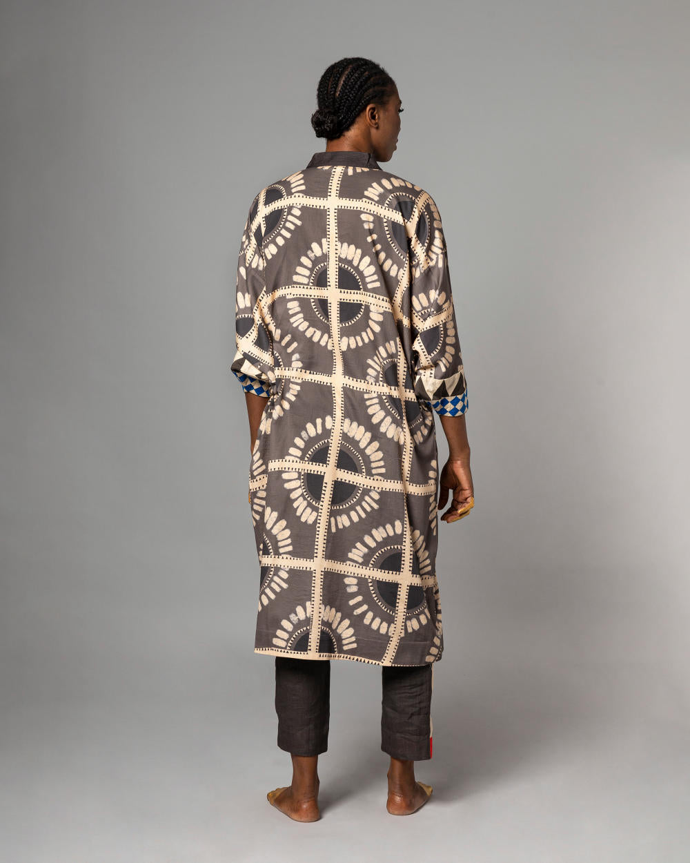 Kemis Charcoal Kaftan