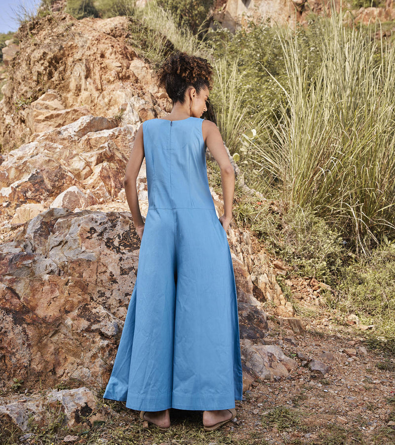 Whisper Of Air Jumpsuit Jumpsuits by Khara Kapas for women Worldwide