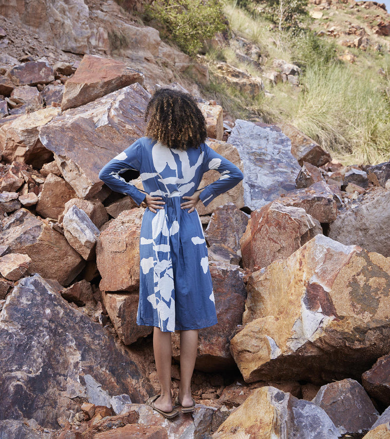 Distant Cloud Dress Dress by Khara Kapas for women Worldwide