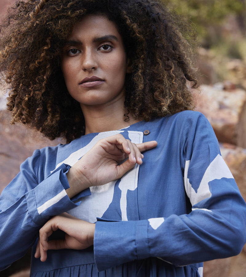 Distant Cloud Dress Dress by Khara Kapas for women Worldwide