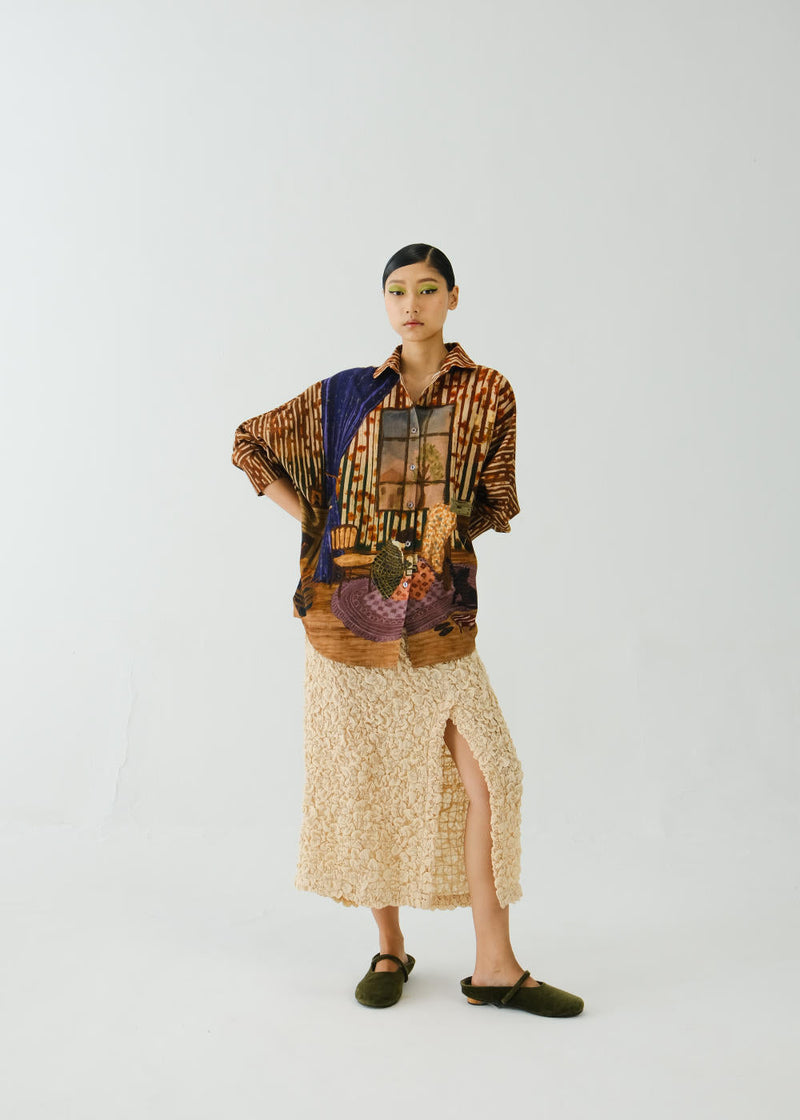 Kiera Shirt-
Home Alone cotton by CORD for women Worldwide