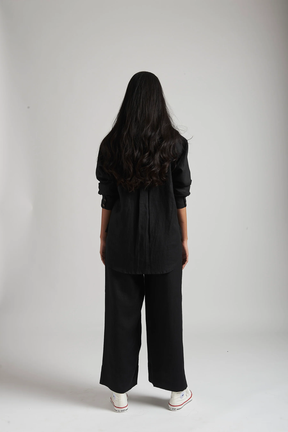 Kohl Linen Oversized Pocket Shirt