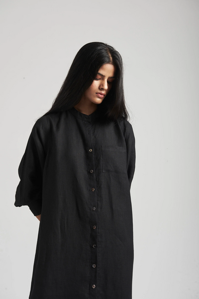 Kohl Linen Shirt Dress