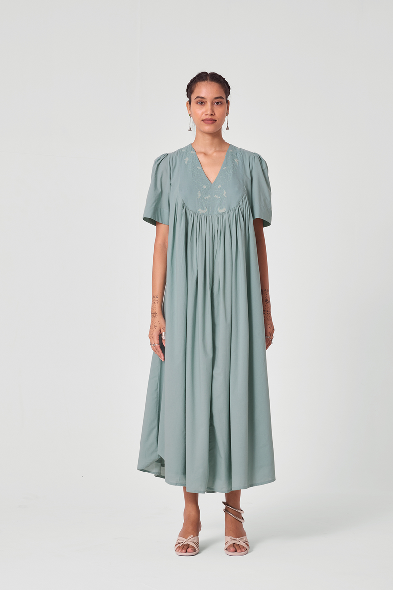 Kunjal Embroidered Maxi Dress