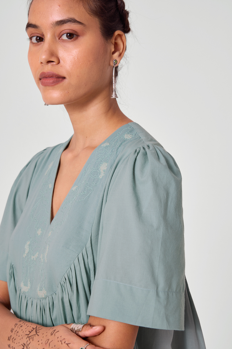 Kunjal Embroidered Maxi Dress