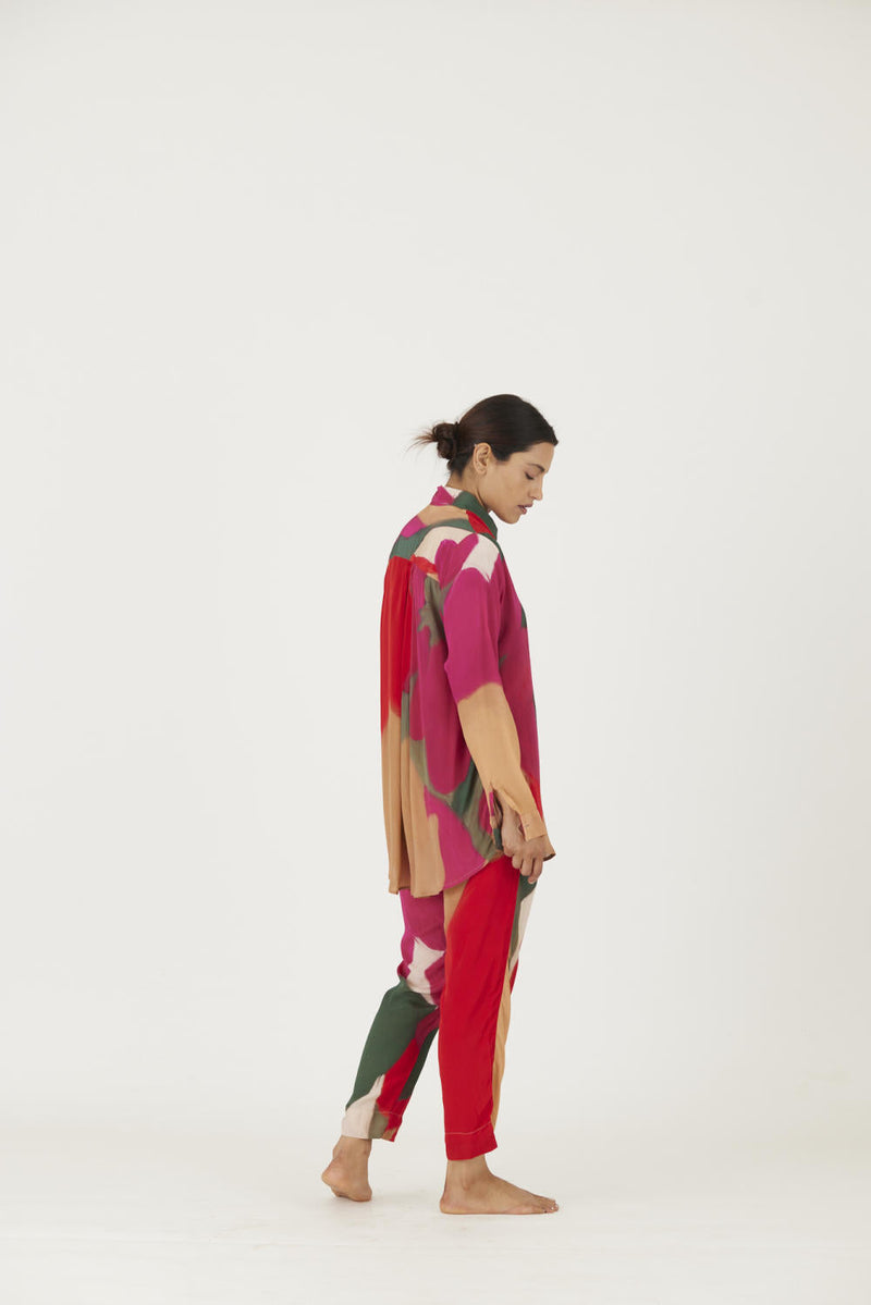 LEI LANI RED CO-ORD Co-ord Set by Yam for women Worldwide