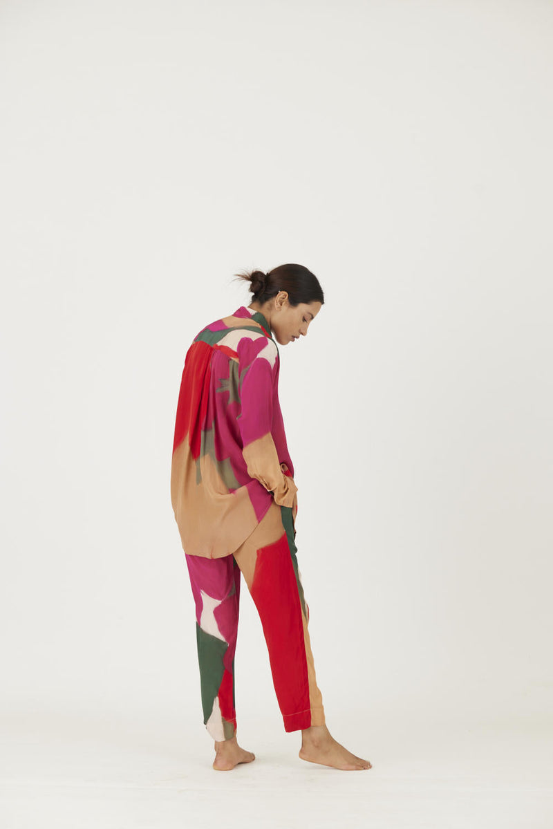 LEI LANI RED CO-ORD Co-ord Set by Yam for women Worldwide