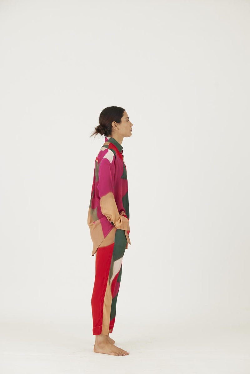 LEI LANI RED CO-ORD Co-ord Set by Yam for women Worldwide