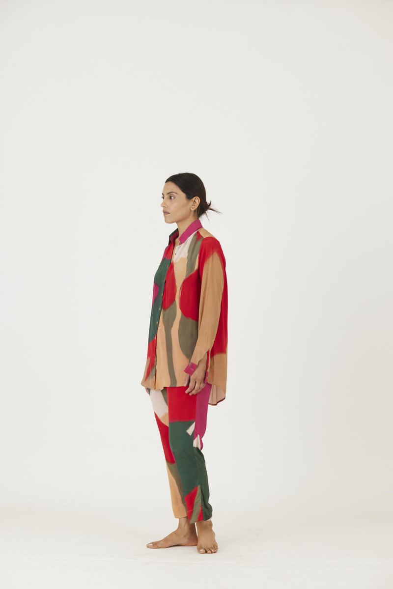 LEI LANI RED CO-ORD Co-ord Set by Yam for women Worldwide