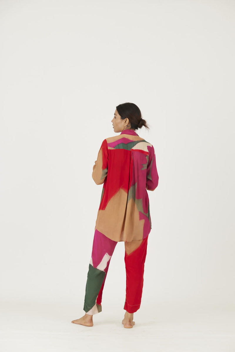 LEI LANI RED CO-ORD Co-ord Set by Yam for women Worldwide
