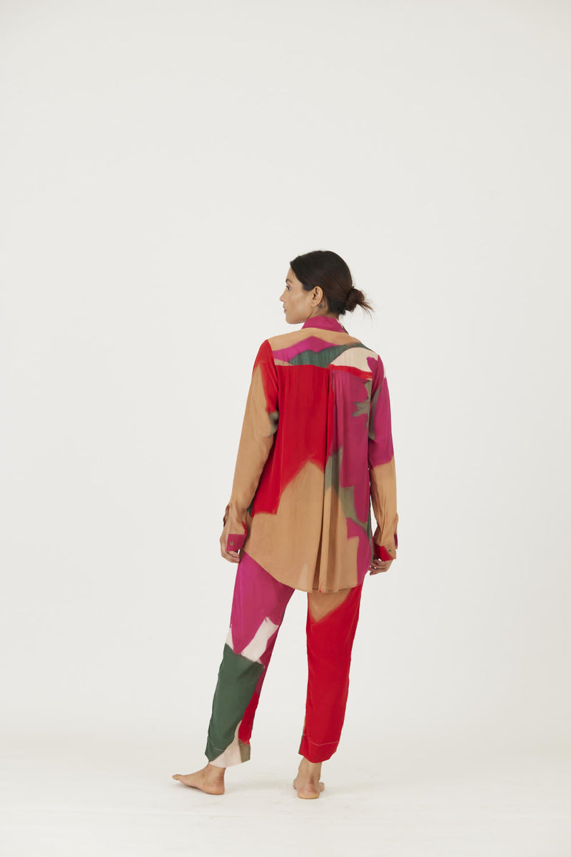 LEI LANI RED CO-ORD Co-ord Set by Yam for women Worldwide