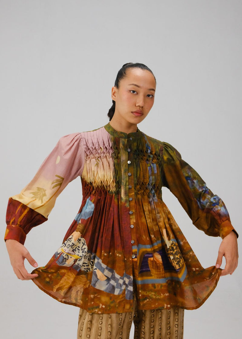 LENI TOP-Lakeside silk by CORD for women Worldwide