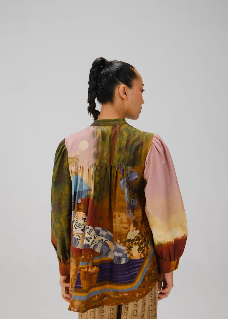 LENI TOP-Lakeside silk by CORD for women Worldwide