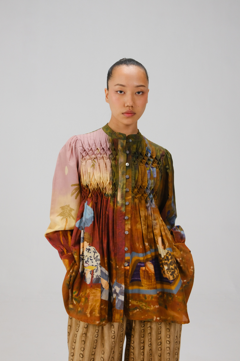 LENI TOP-Lakeside silk by CORD for women Worldwide