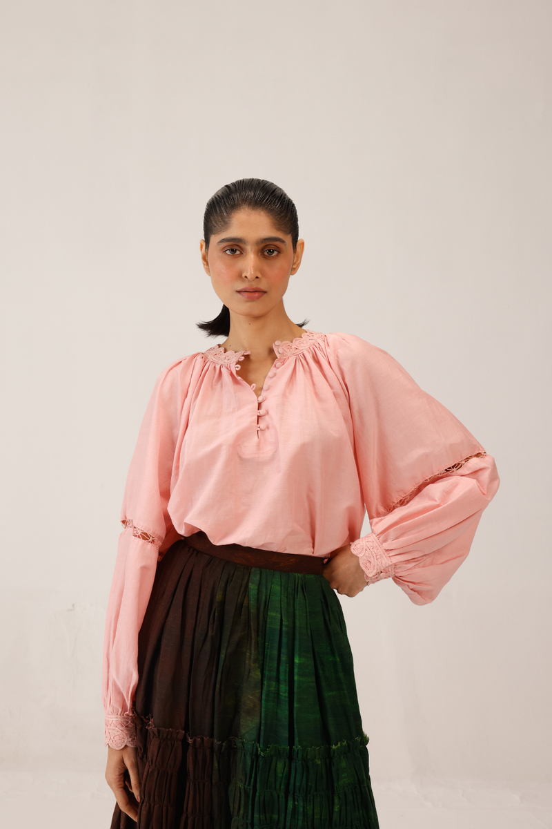 LIDO TOP - ROSE cotton by CORD for women Worldwide