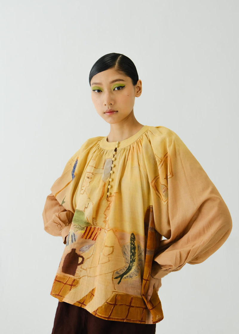 LIDO TOP-Fisherman cotton by CORD for women Worldwide