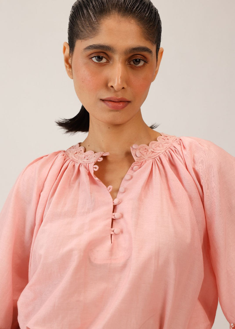 LIDO TOP - ROSE cotton by CORD for women Worldwide