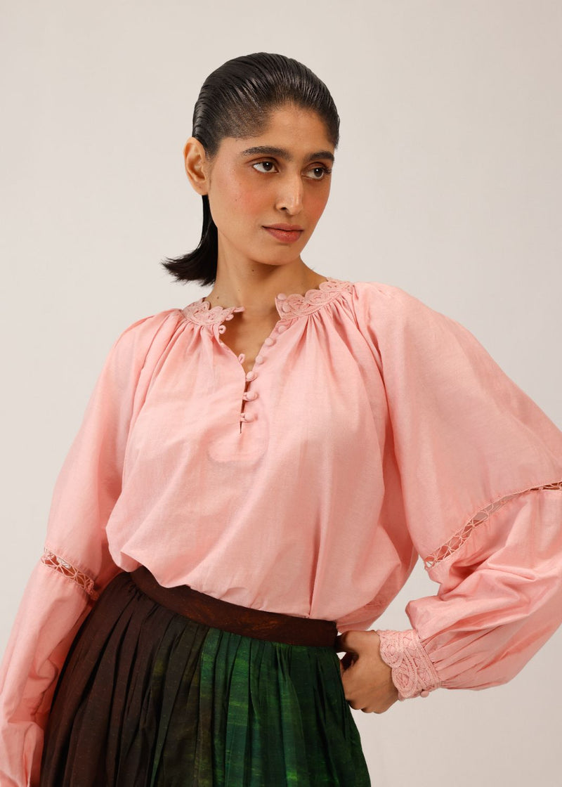 LIDO TOP - ROSE cotton by CORD for women Worldwide