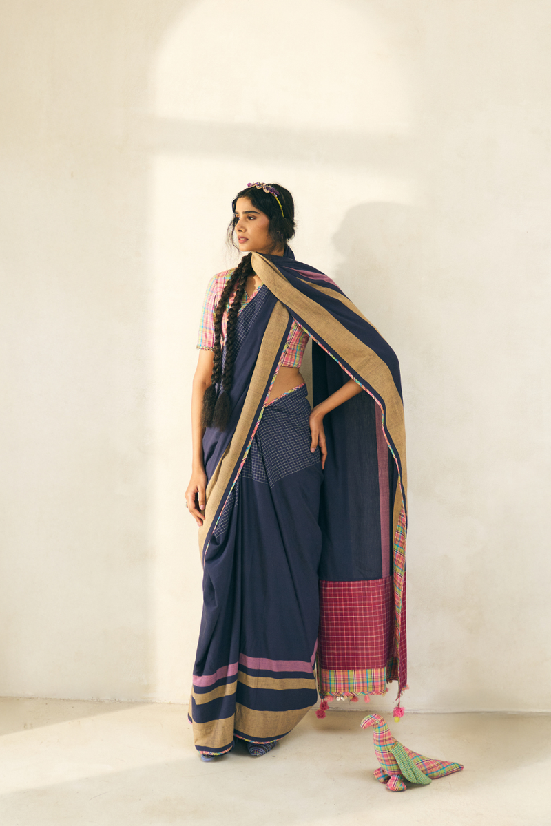 Lila Set cotton by SWATTI KAPOOR in multi color for women Worldwide