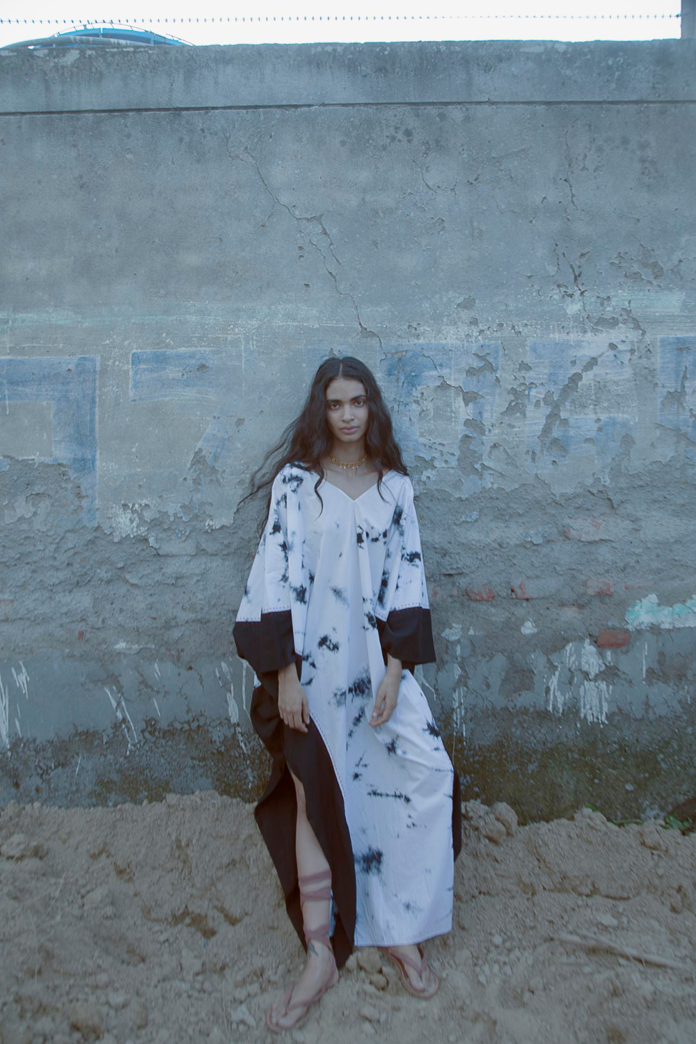 LOKA TIE-DYE  KAFTAN