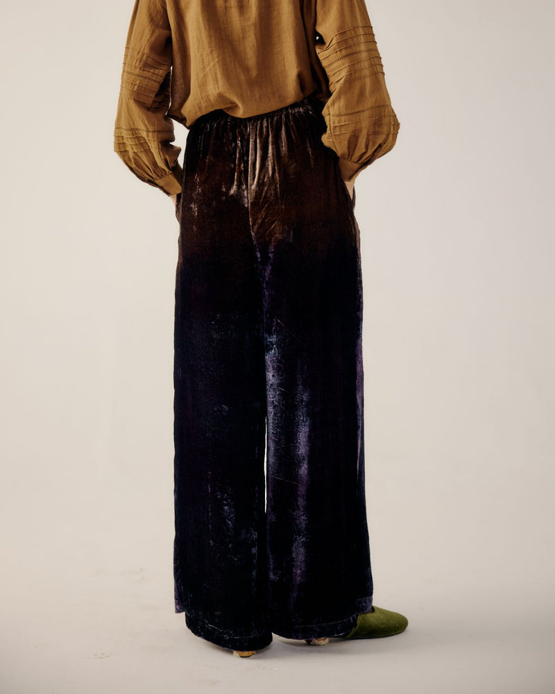 LOUNGE PANTS-Brown Purple Ombre by CORD for women Worldwide