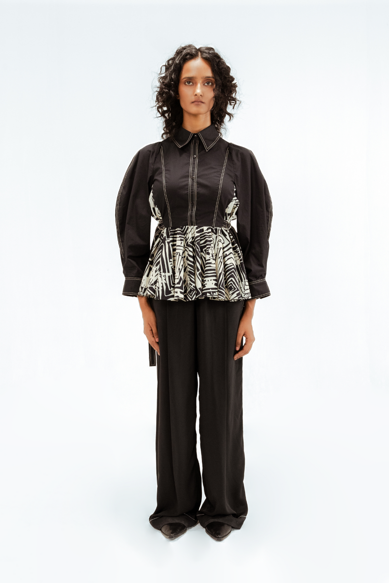 Fable top cotton by Leh Studios in multi color for women Worldwide