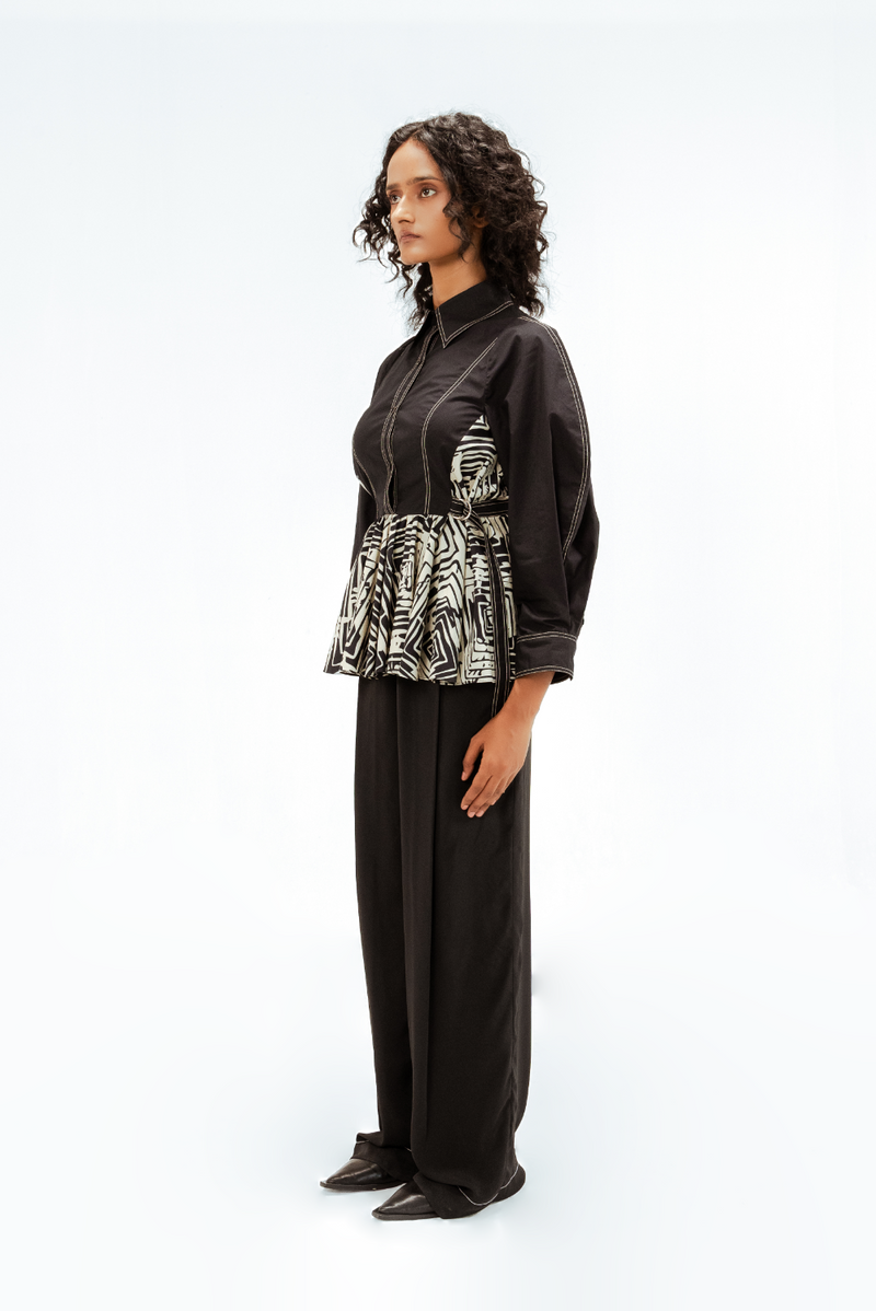 Fable top cotton by Leh Studios in multi color for women Worldwide