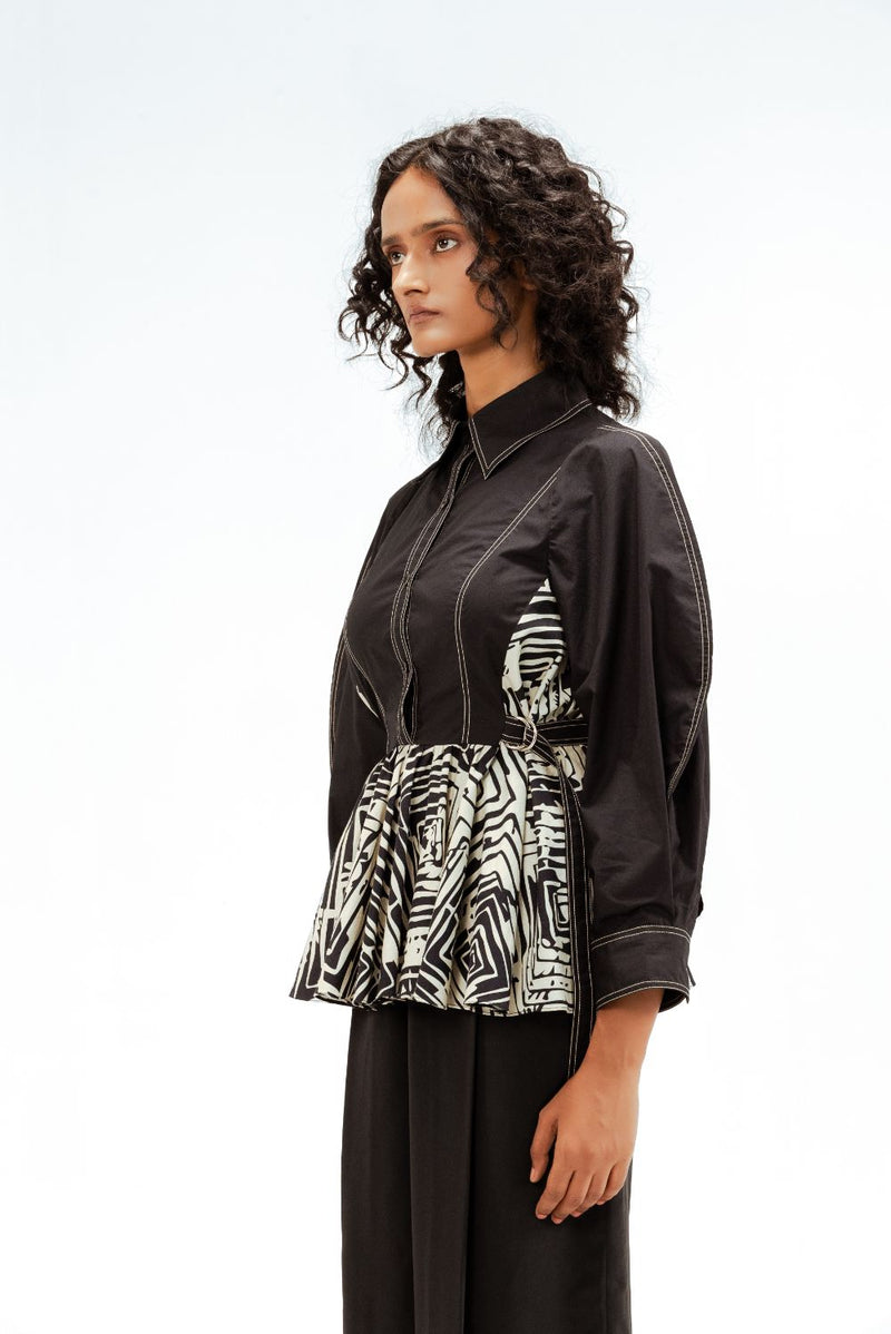 Fable top cotton by Leh Studios in multi color for women Worldwide