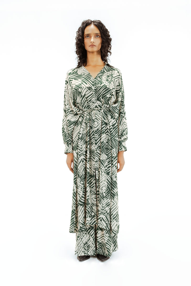 Florix Print Koko Long Shirt mul by Leh Studios in multi color for women Worldwide
