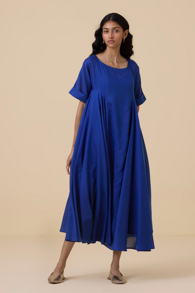 Latifa Royal Blue Maxi Dress