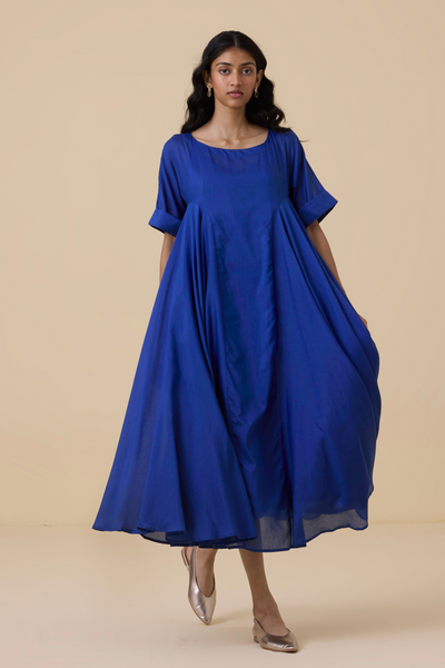 Latifa Royal Blue Maxi Dress