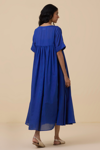 Latifa Royal Blue Maxi Dress