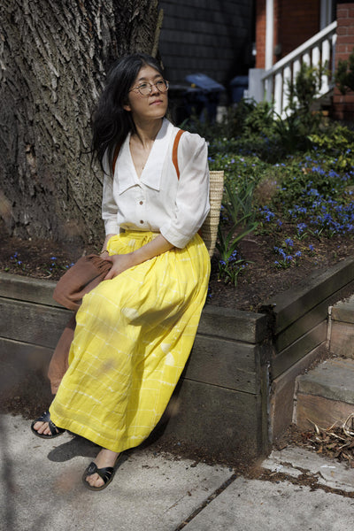 Lemon Sorbet Skirt-Yellow