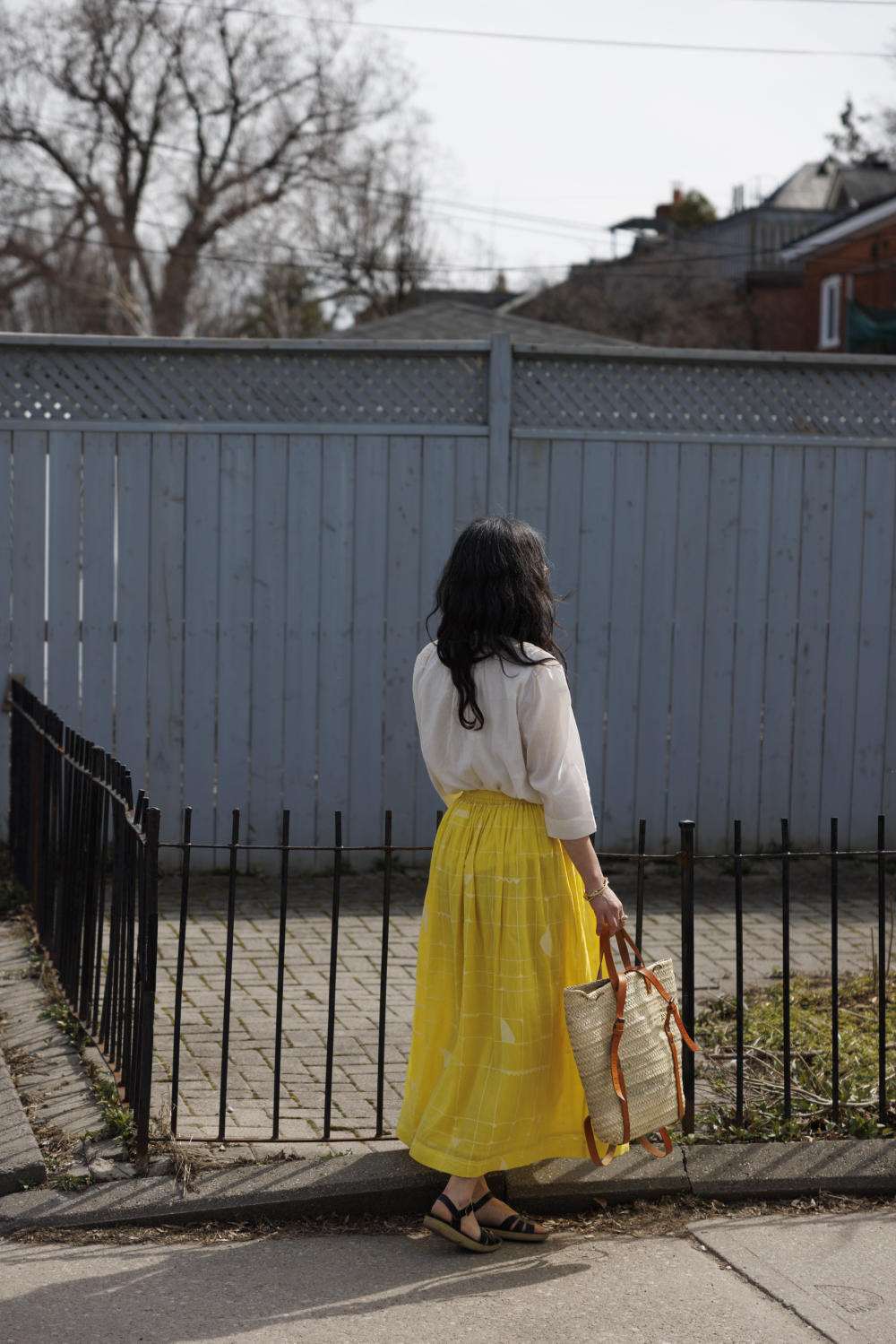 Lemon Sorbet Skirt-Yellow