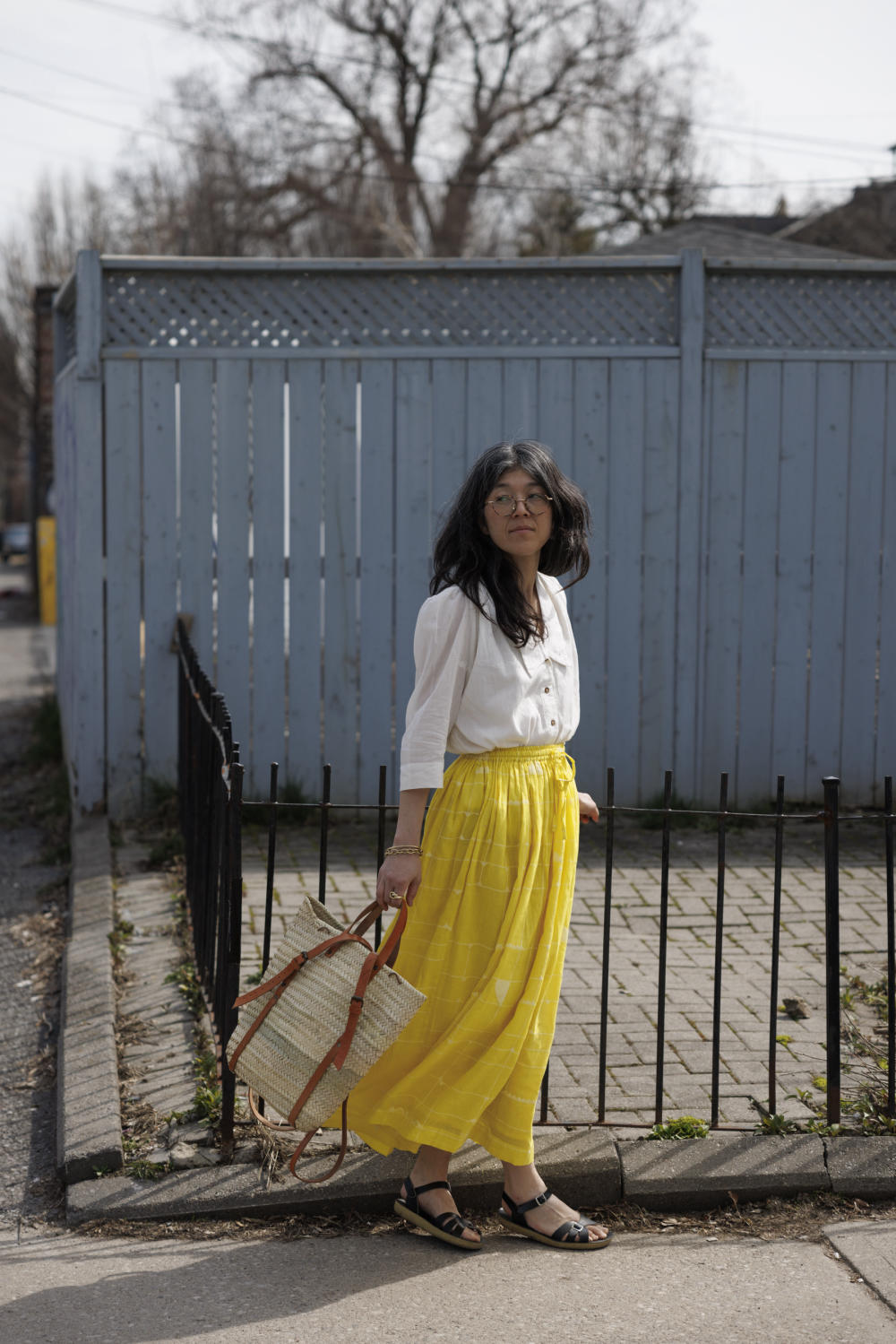 Lemon Sorbet Skirt-Yellow