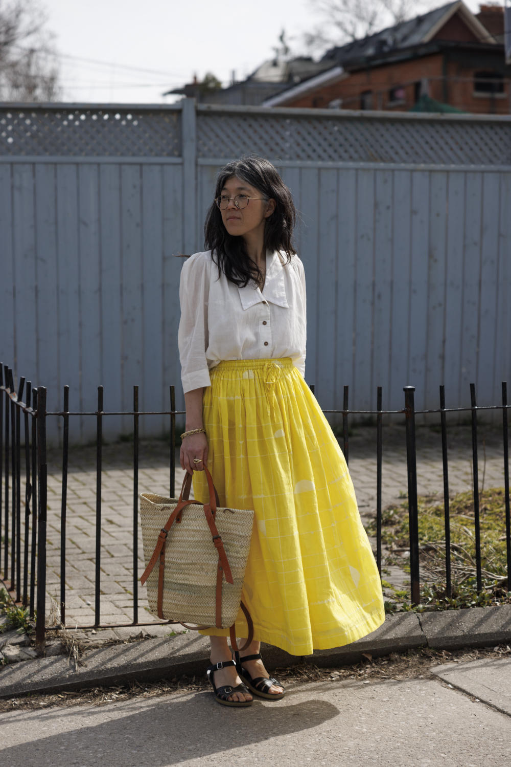 Lemon Sorbet Skirt-Yellow