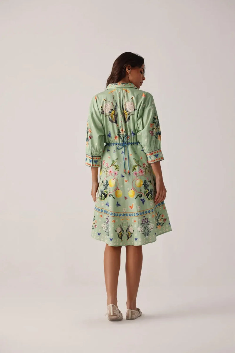 Lena Midi - Prairee satin by NOIB for women Worldwide