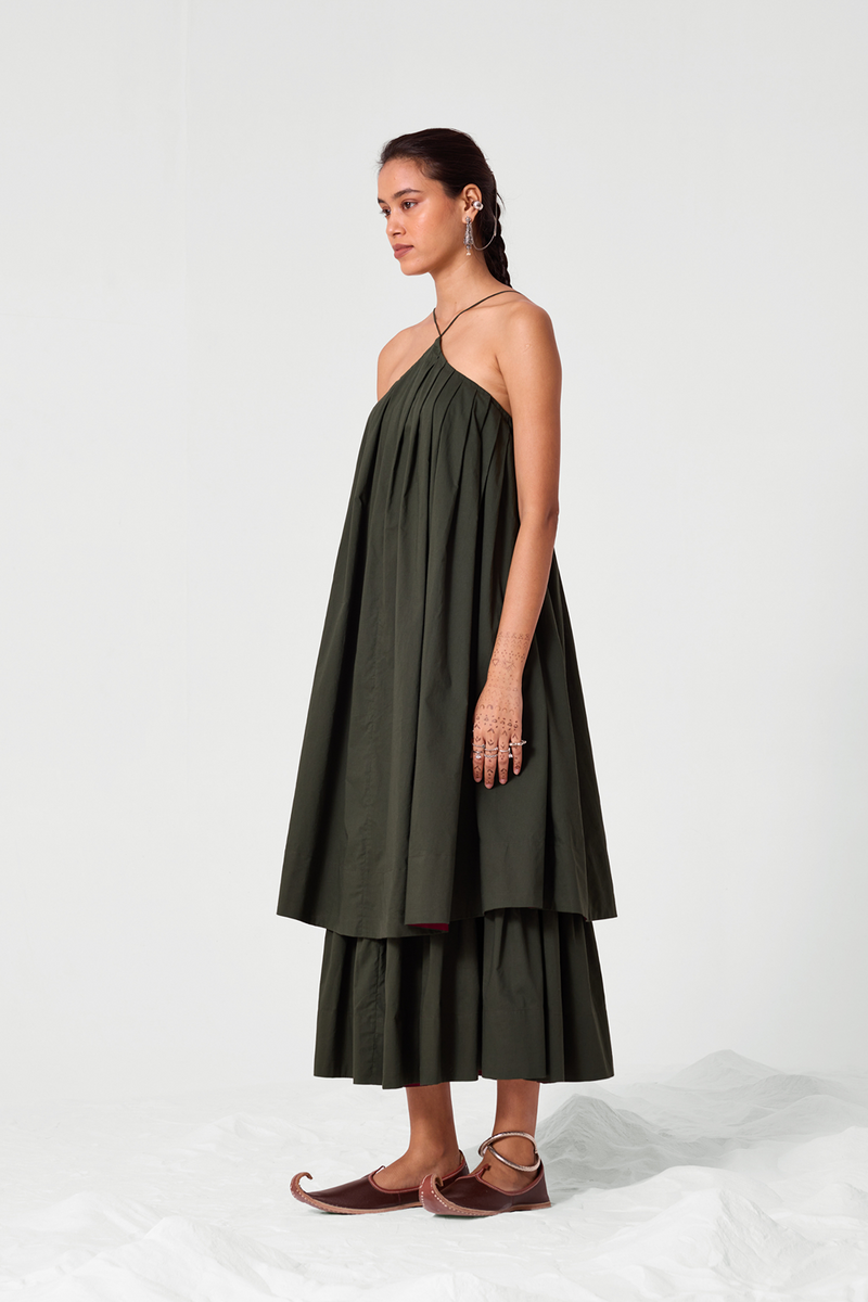 Liri Halter Neck Maxi Dress