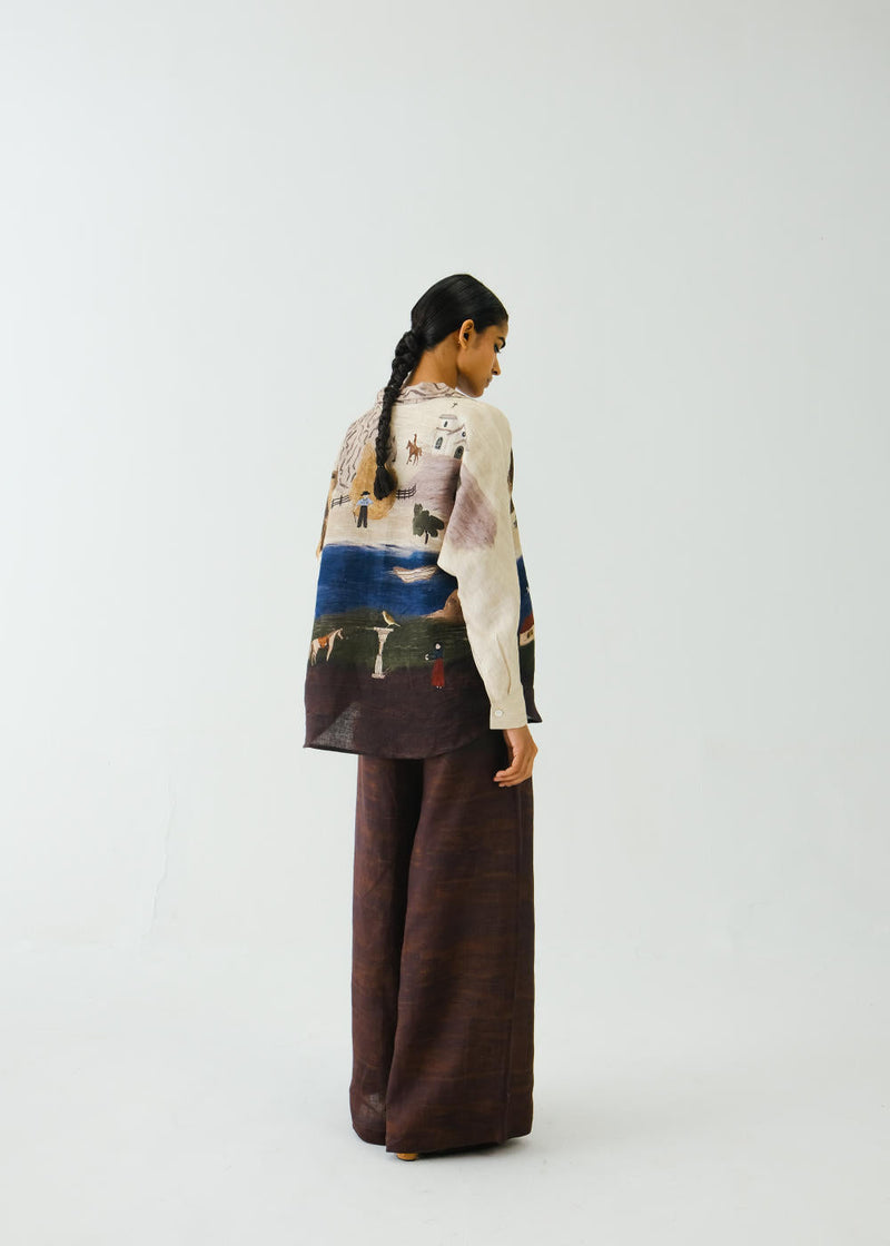 Lounge Set-Village Print by CORD for women Worldwide