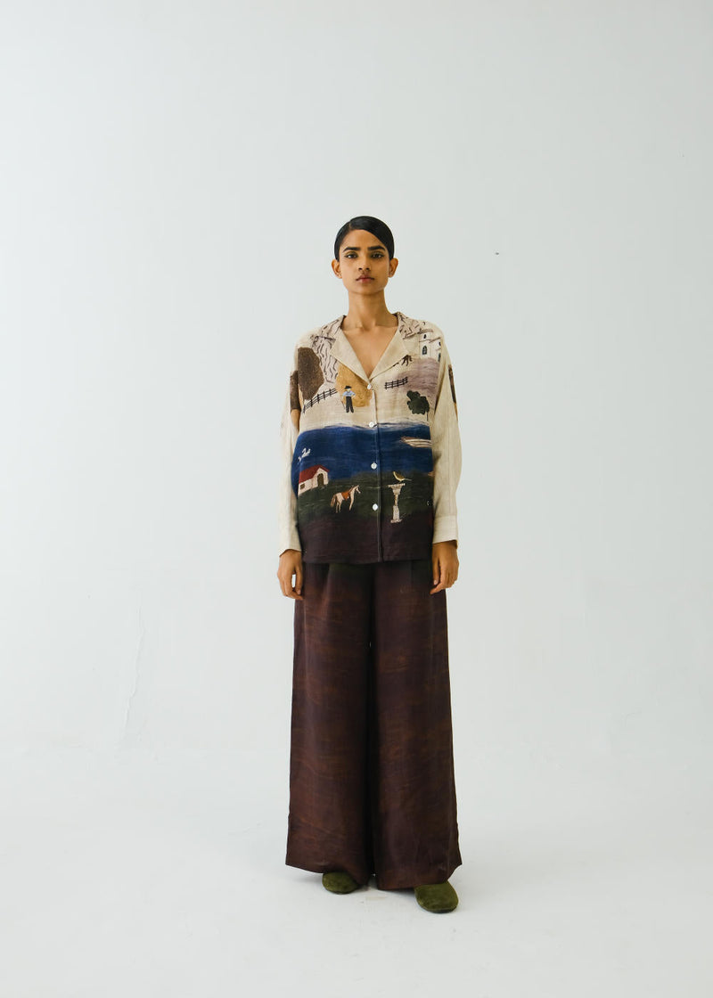 Lounge Set-Village Print by CORD for women Worldwide