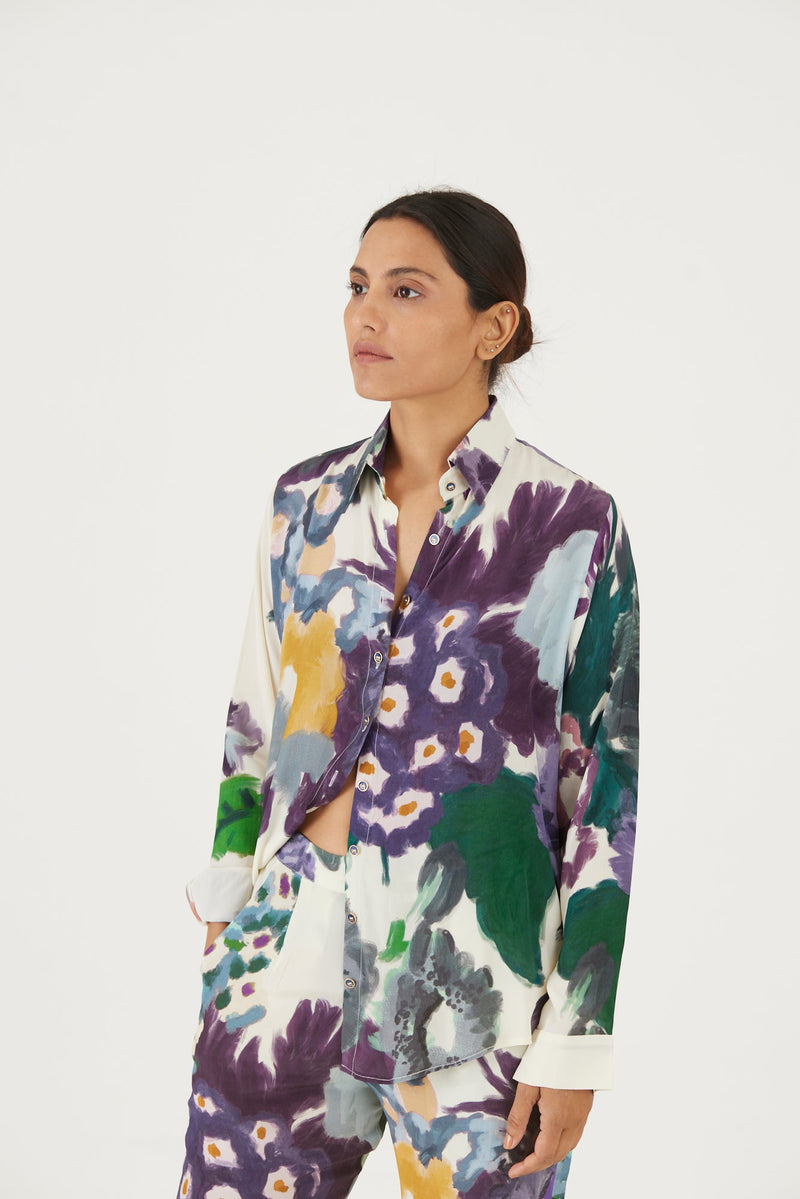 MARA CO-ORD mul Co-ord Set by Yam in multi color for women Worldwide