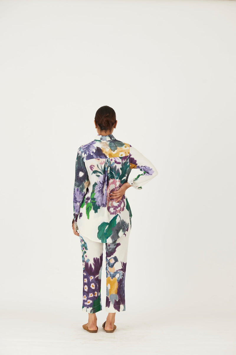 MARA CO-ORD mul Co-ord Set by Yam in multi color for women Worldwide