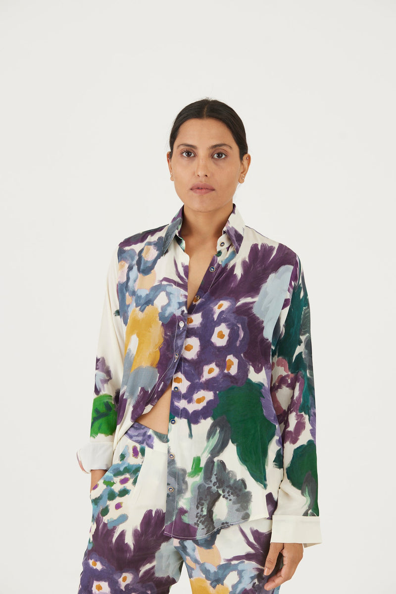 MARA CO-ORD mul Co-ord Set by Yam in multi color for women Worldwide