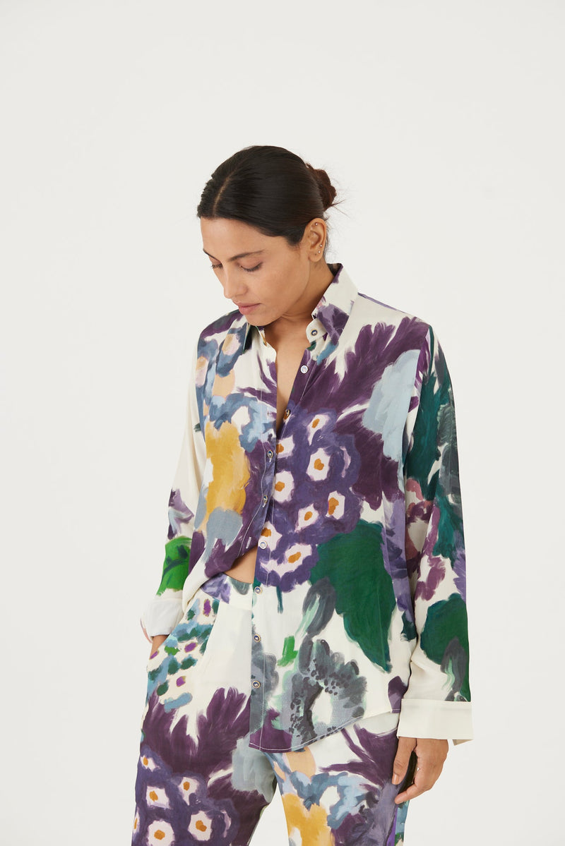 MARA CO-ORD mul Co-ord Set by Yam in multi color for women Worldwide