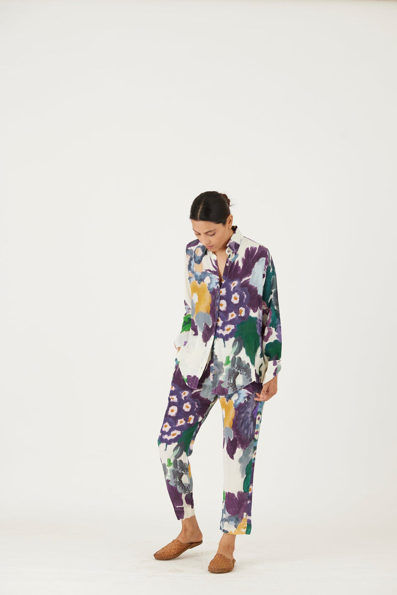 MARA CO-ORD mul Co-ord Set by Yam in multi color for women Worldwide