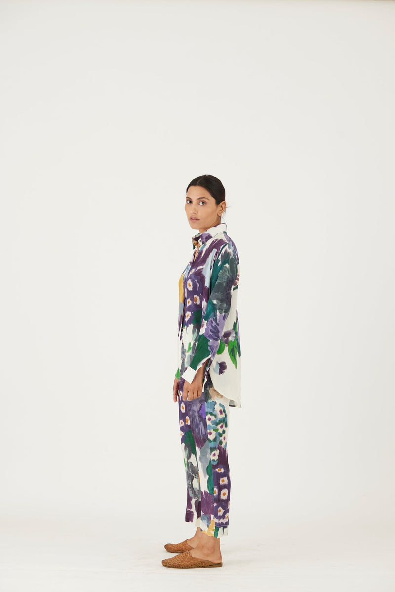 MARA CO-ORD mul Co-ord Set by Yam in multi color for women Worldwide